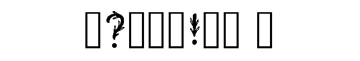 Berne Regular Font OTHER CHARS