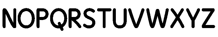 Berneo Font LOWERCASE