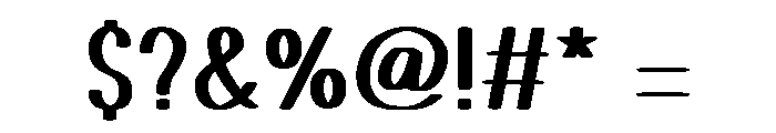 Berries Planner Font OTHER CHARS