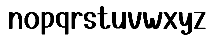 Berries Planner Font LOWERCASE