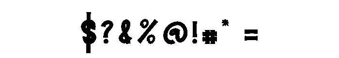 Berries Stacked Font OTHER CHARS