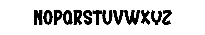 Berries Stacked Font UPPERCASE