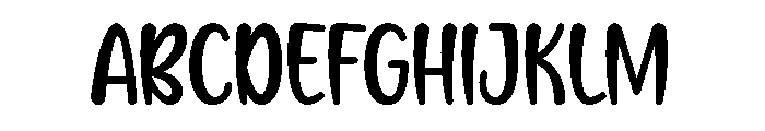 Berry Bloom Font UPPERCASE