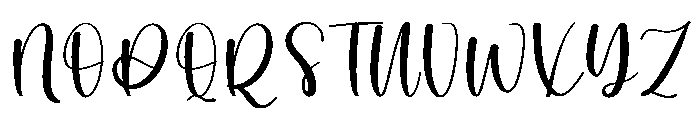 Berry Smoothie Font UPPERCASE