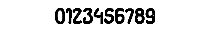 Berry pink Font OTHER CHARS