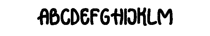 Berry pink Font UPPERCASE