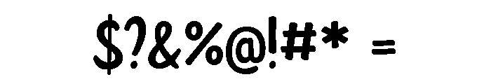 Berry the Hamster Font OTHER CHARS