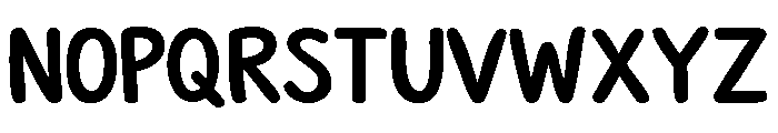 Berry the Hamster Font UPPERCASE