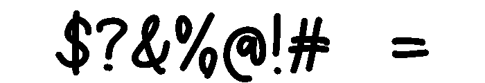 Berrybloom Font OTHER CHARS