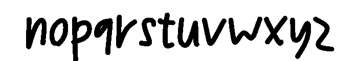 Berrybloom Font LOWERCASE