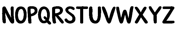 BerrytheHamster Font UPPERCASE