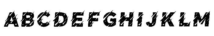 Berta Regular Font UPPERCASE