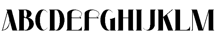 Bertha Font UPPERCASE