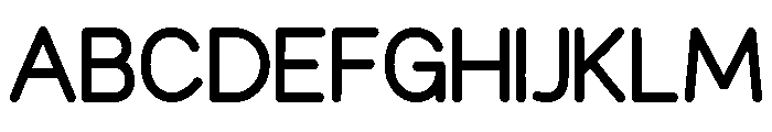 Berythea Font UPPERCASE