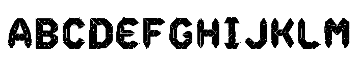 Berze Regular Font UPPERCASE
