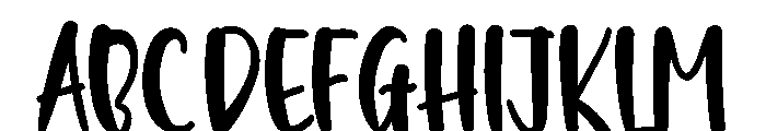 Beside Farmhouse Font UPPERCASE