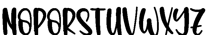 Beside Farmhouse Font UPPERCASE