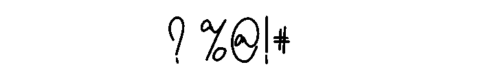 Beslight Font OTHER CHARS