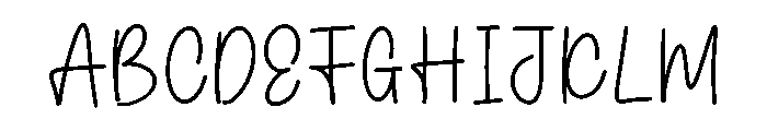 Beslight Font UPPERCASE