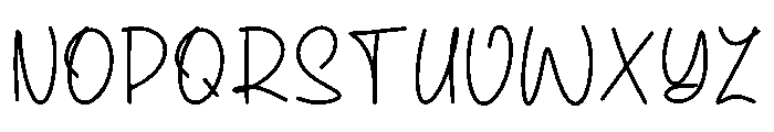 Beslight Font UPPERCASE