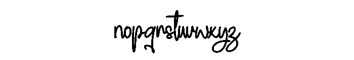 Beslight Font LOWERCASE
