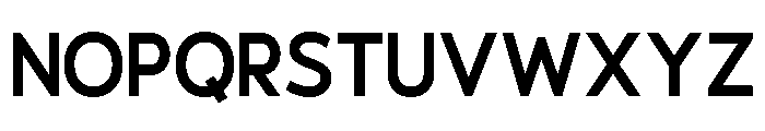 Besought Bold Font LOWERCASE