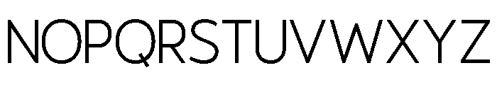 Besought Light Font LOWERCASE
