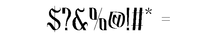 Besquen Font OTHER CHARS