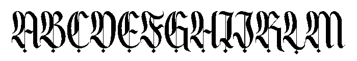 Besquen Font UPPERCASE