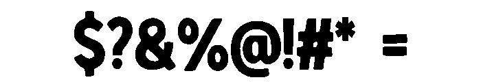 Best_Banner_Font_Smooth Font OTHER CHARS