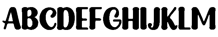 Best Day Ever Font UPPERCASE