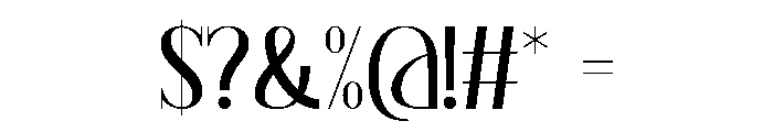 Best Dream Regular Font OTHER CHARS