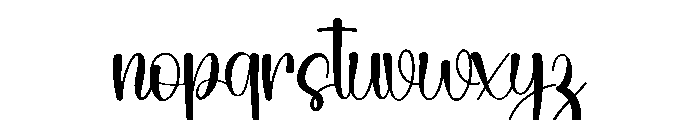 Best History Font LOWERCASE
