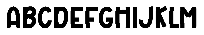 Best Mocca Font UPPERCASE