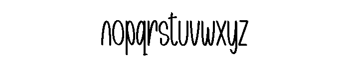 Best Newyear Font LOWERCASE