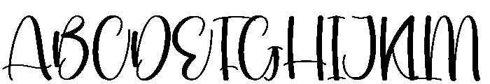 Best Selling Font UPPERCASE