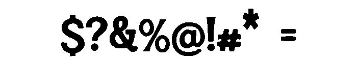 Best_Sign_Font Font OTHER CHARS