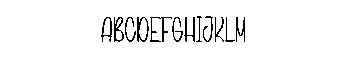 Best Solitude Font UPPERCASE