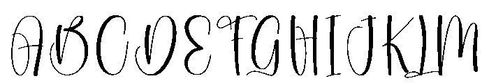 Best Strawberry Font UPPERCASE