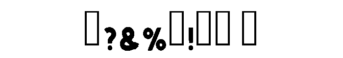 Best Student Regular Font OTHER CHARS