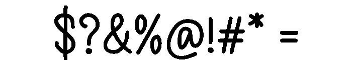 Best year Font OTHER CHARS