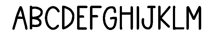 Best year Font UPPERCASE