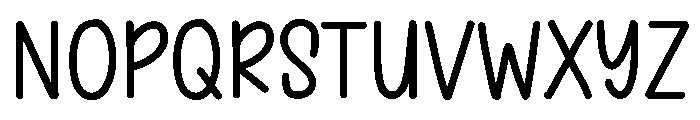 Best year Font UPPERCASE