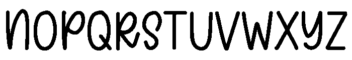 Best year Font LOWERCASE