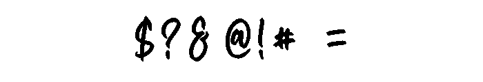 Besther Font OTHER CHARS