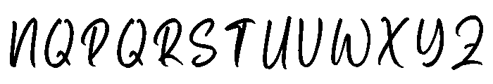 Besther Font UPPERCASE