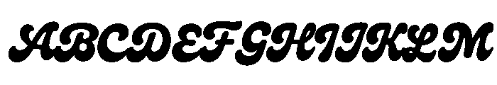 Bestia Regular Font UPPERCASE
