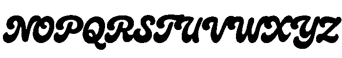 Bestia Regular Font UPPERCASE
