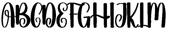 Bestie School Font UPPERCASE