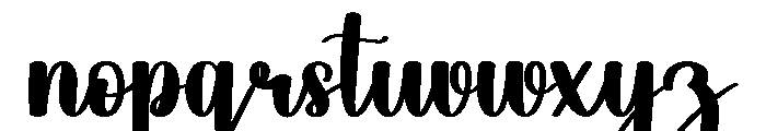 Bestie School Font LOWERCASE
